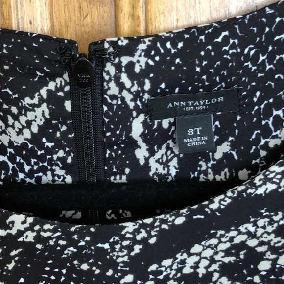 Ann Taylor Snake Print Sheath Dress, Sz 8T - Picture 4 of 8